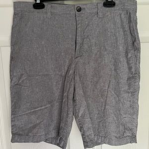 Banana Republic Grey Emerson Shorts, size 34!